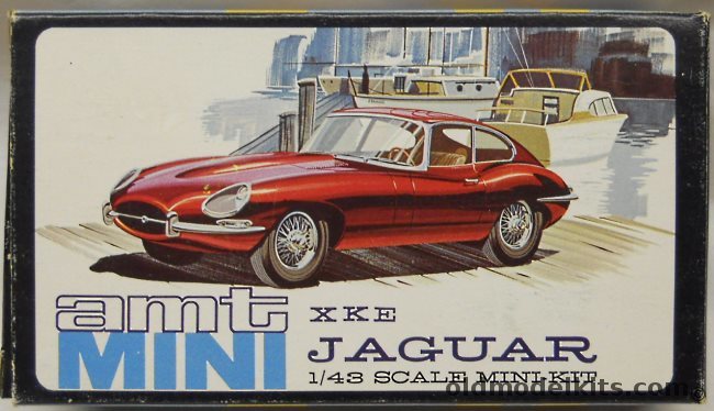 AMT 1/43 Jaguar XKE Coupe, M789-79 plastic model kit